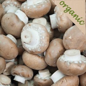 Zeds Organic (UK) Chestnut Mushrooms – 300g