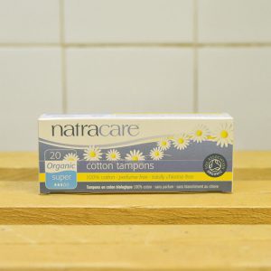 NATRACARE No App Super Tampons – 20 Pack