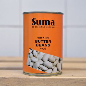 *SUMA Organic Butter Beans – 400g
