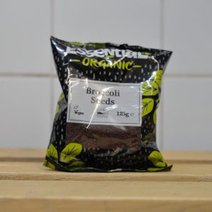 Essential Organic Broccoli Seeds – 125g