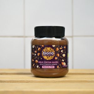Biona Milk Cocoa Hazel Velvety Smooth Spread – 350g