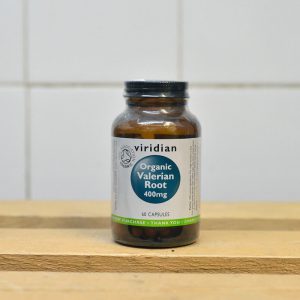 20% off Viridian Organic Valerian Root 400mg – 60 capsules