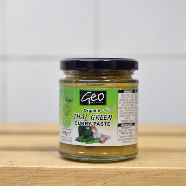 Geo Organics Organic Thai Green Curry Paste - 180g