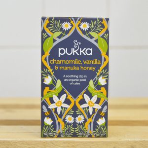 * PUKKA Organic Chamomile, Vanilla Manuka Tea – 20 Bags