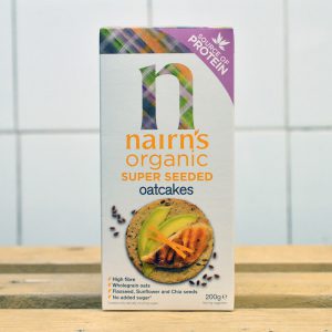 *Nairns Organic Super Seeded Oatcake – 200g