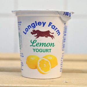 Longley Farm Mini Yoghurt (Lemon) – 150g
