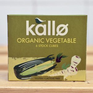 *Kallo Organic Vegetable Stock Cube – 6 cubes
