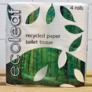 EcoLeaf Toilet Roll – 4 Pack