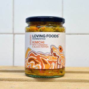 *Loving Foods Raw Turmeric Pepper Kimchi – 500g