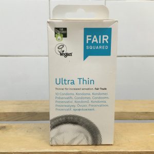 10% off Fair Squared Condoms Ultra Thin – 10 pack