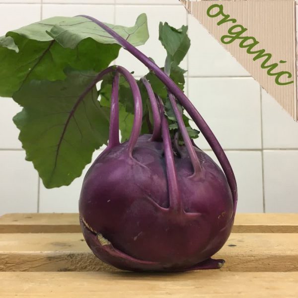 Zeds Organic Local Kohl Rabi - each (Sheffield Grown)