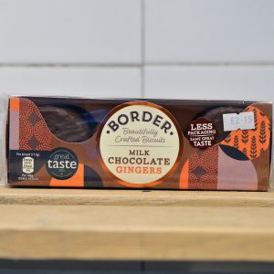 Borders Milk Chocolate Gingers – 150g