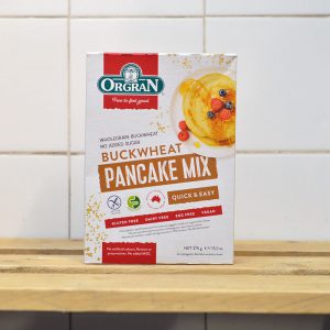 Orgran Gluten Free Pancake Buckwheat – 375g