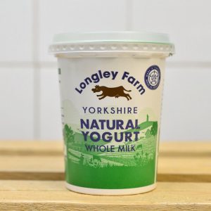 Longley Farm Live Full Fat Natural Yoghurt – 450g