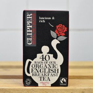 *Clipper Organic English Breakfast Tea – 40 Bags