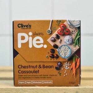 Clives Frozen Chestnut Bean Casserole Pie – 235g
