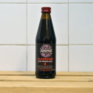 Biona Organic Pure Cranberry Juice – 33cl