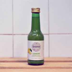 Biona Organic Pressed Lemon Juice – 200ml