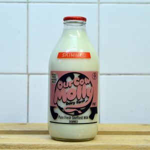 Our Cow Molly Pint Skimmed Milk (Glass)