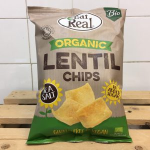 Eat Real Organic Lentil Sea Salt Chips – 100g