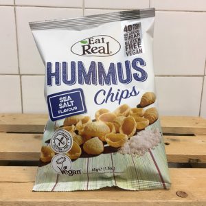 Eat Real Hummus Sea Salt Chips – 45g