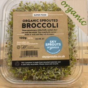 Zeds Organic Broccoli Sprouts – 100g (UK)