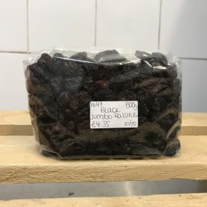 Zeds Large Turkish/ Black Jumbo Raisins – 500g
