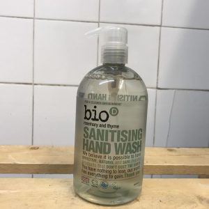 Bio-D Sanitising Rosemary & Thyme Handwash – 500ml
