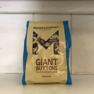 Montezumas Giant buttons White Chocolate – 180g