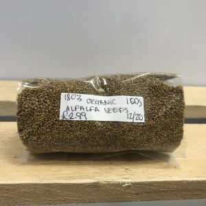 Zeds Organic Alfalfa Seeds – 100g