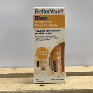 *Better You Daily Oral Spray Vit B12 Energy Boost – 25ml