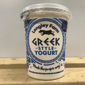 Longley Farm GREEK (Live) Natural Yoghurt – 450g
