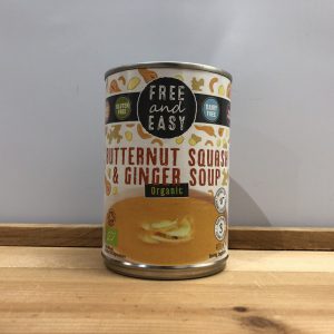 *Free/Easy Organic Butternut Ginger Soup (Gluten Free) – 400g