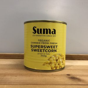 *SUMA Organic Sweetcorn – 340g