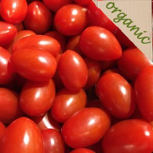 Zeds Organic Cherry or Plum Tomatoes (UK) – 200g
