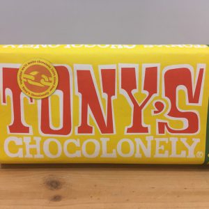 Tony’s Milk Chocolate with Almond Honey Nougat – 180g