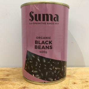 *Suma Organic Black Beans – 400g