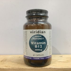 *Viridian High Potency Vitamin B12 1000ug-60 caps