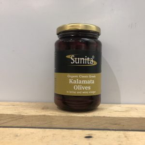 Organic Sunita Kalamata Olives- 360g