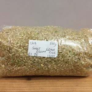 Zeds Short Grain Brown Rice – 500g