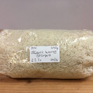 Zeds Organic White Basmati Rice – 500g