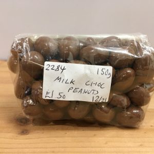 *Zeds Milk Chocolate Peanuts – 150g