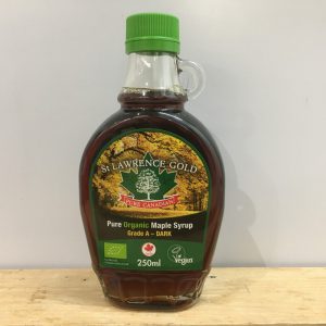 *St Lawrence Gold Organic Maple Syrup – 250ml