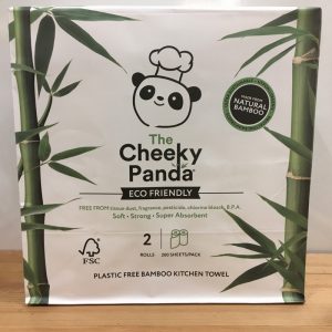 The Cheeky Panda Kitchen Towel Roll – 2 pack