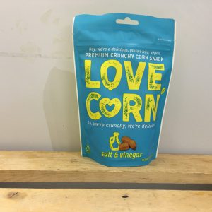 Love, Corn Snack (Salt & Vinegar) Gluten Free – 115g