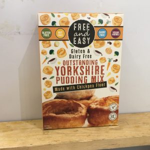 *Free & Easy Gluten Free Yorkshire Pudding Mix – 155g