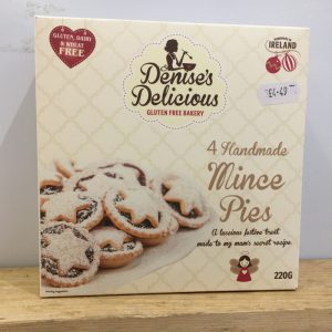 Denise’s Delicious Gluten Free Mince Pies – 4 Handmade
