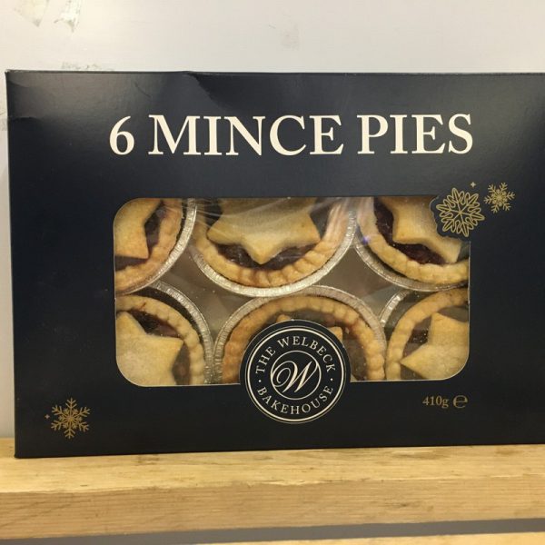 The Welbeck Bakehouse Mince Pies - Box of 6