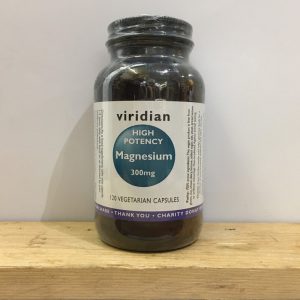 Viridian High Potency Magnesium 300mg – 120 capsules