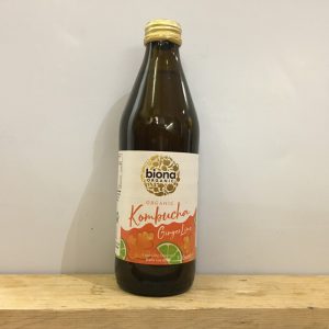 BIONA Kombucha Ginger Lime – 330ml
